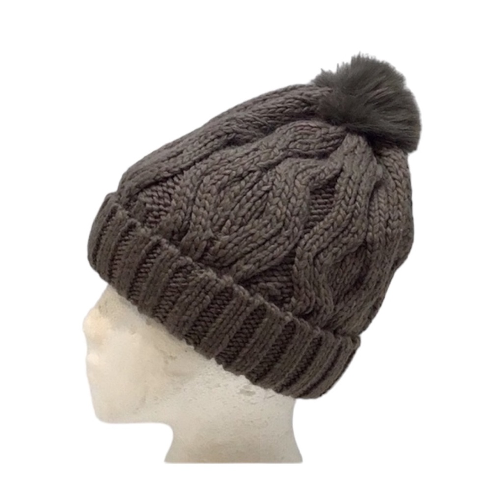 💚 H&M Grey Knit Hat - O/S